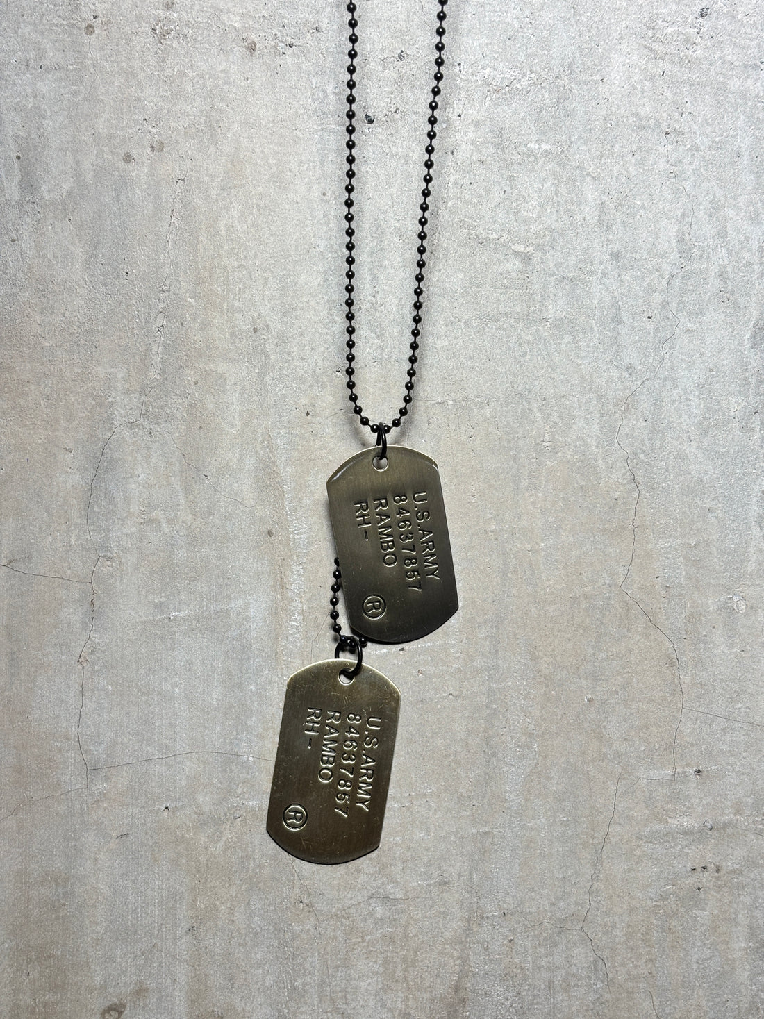 US Army Dog Tag (Gold)