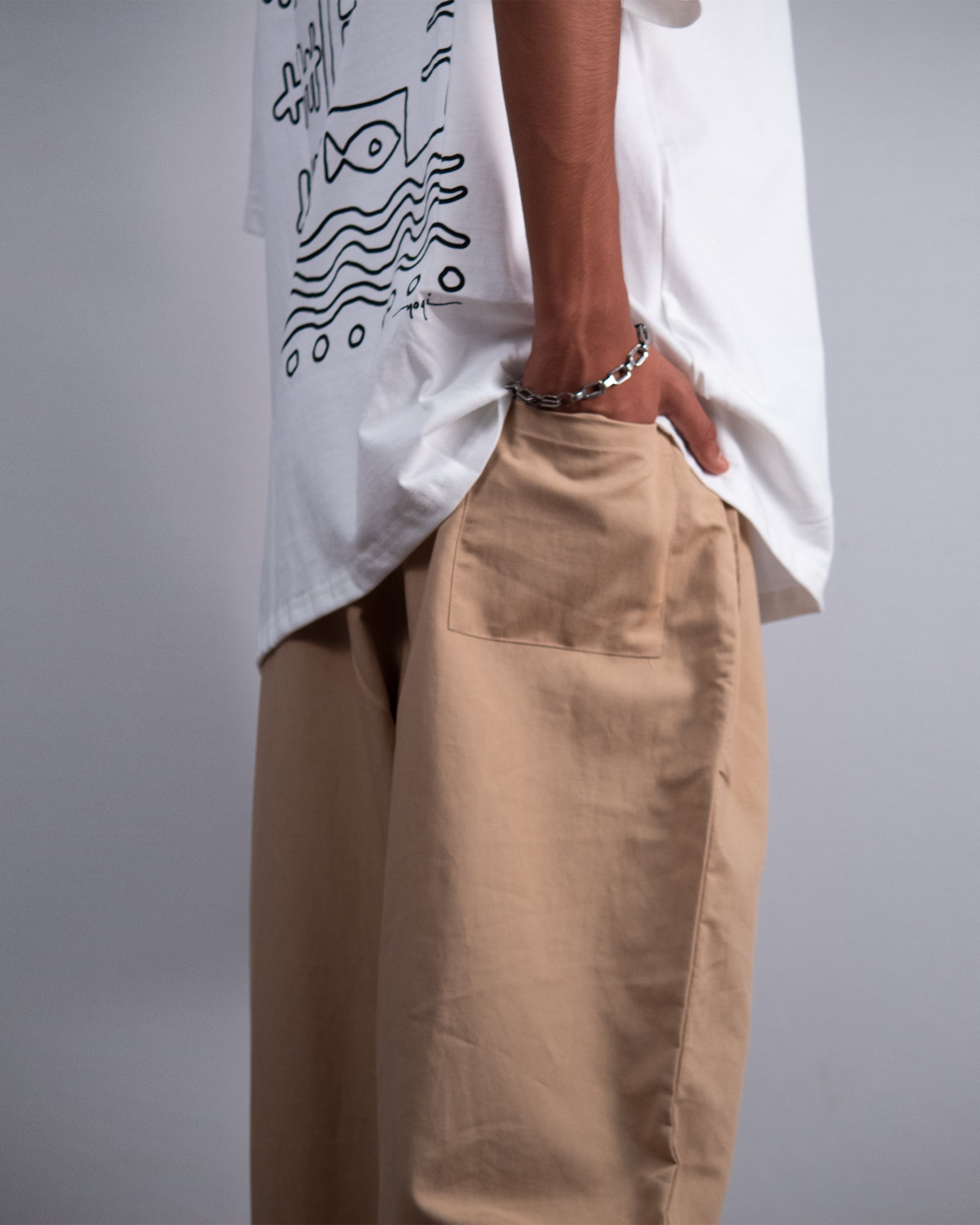 Farmer Pants (Cream)