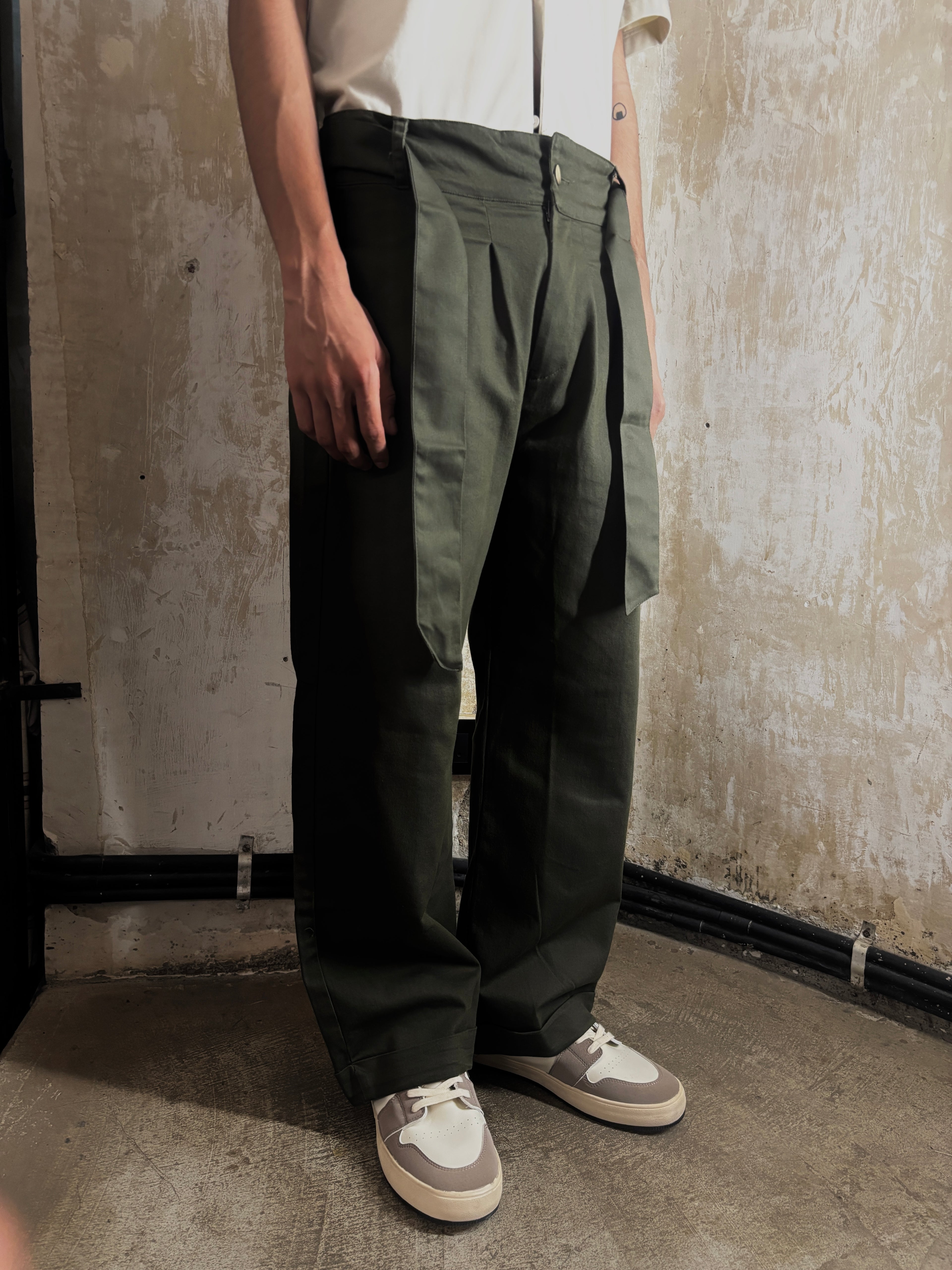 Kung-Fu Pants (Sage Green)