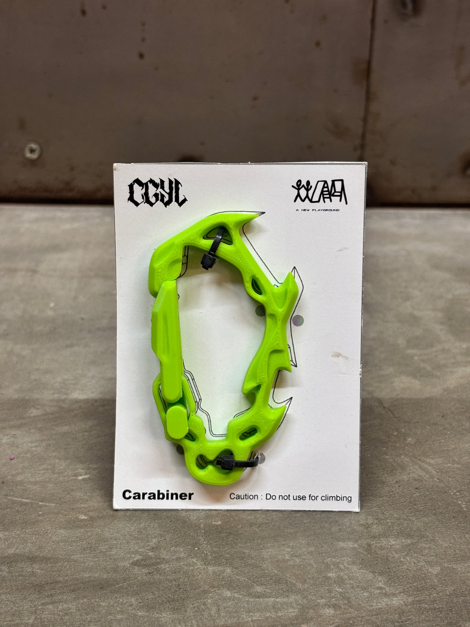 Carabiner (Parrot Green)