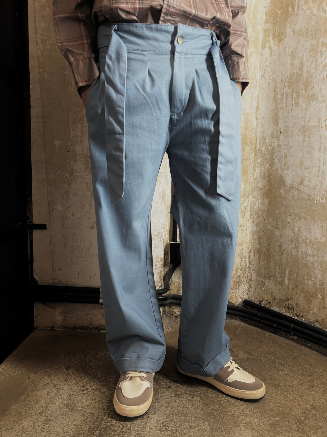 Kung-Fu Pants (Dusky Blue)