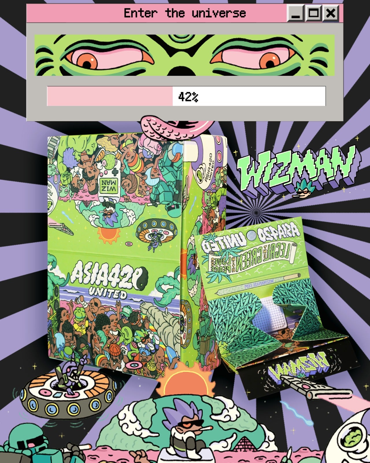WIZMAN X SEEDSTORE (PACK OF 3)