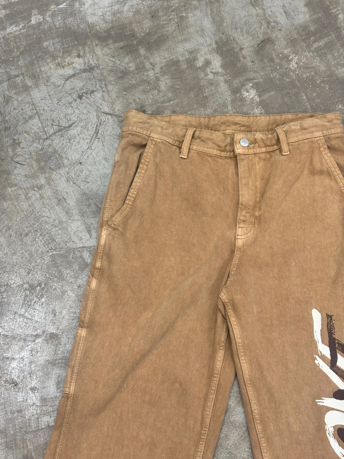 Printed Carpenter Pants