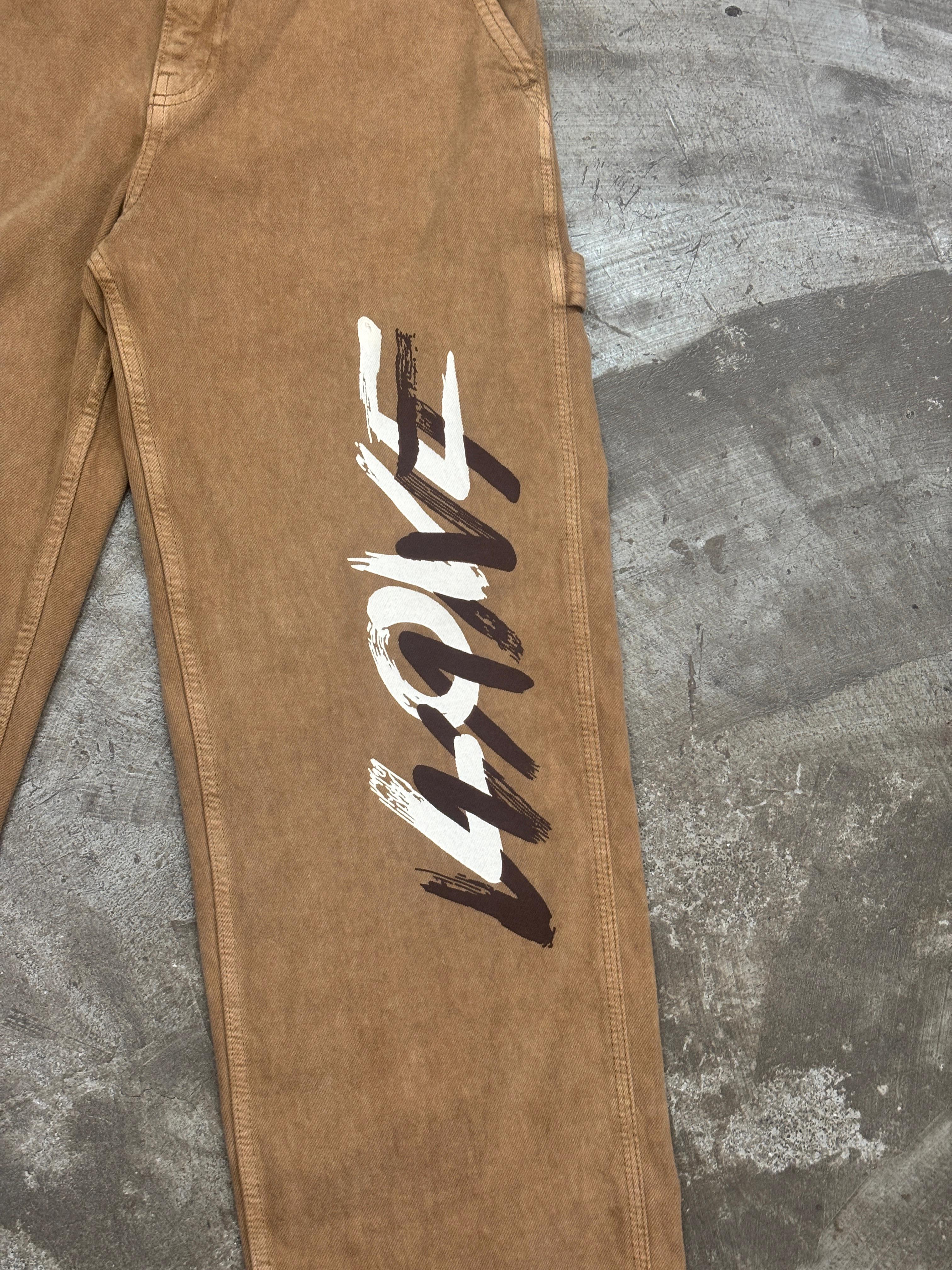 Printed Carpenter Pants