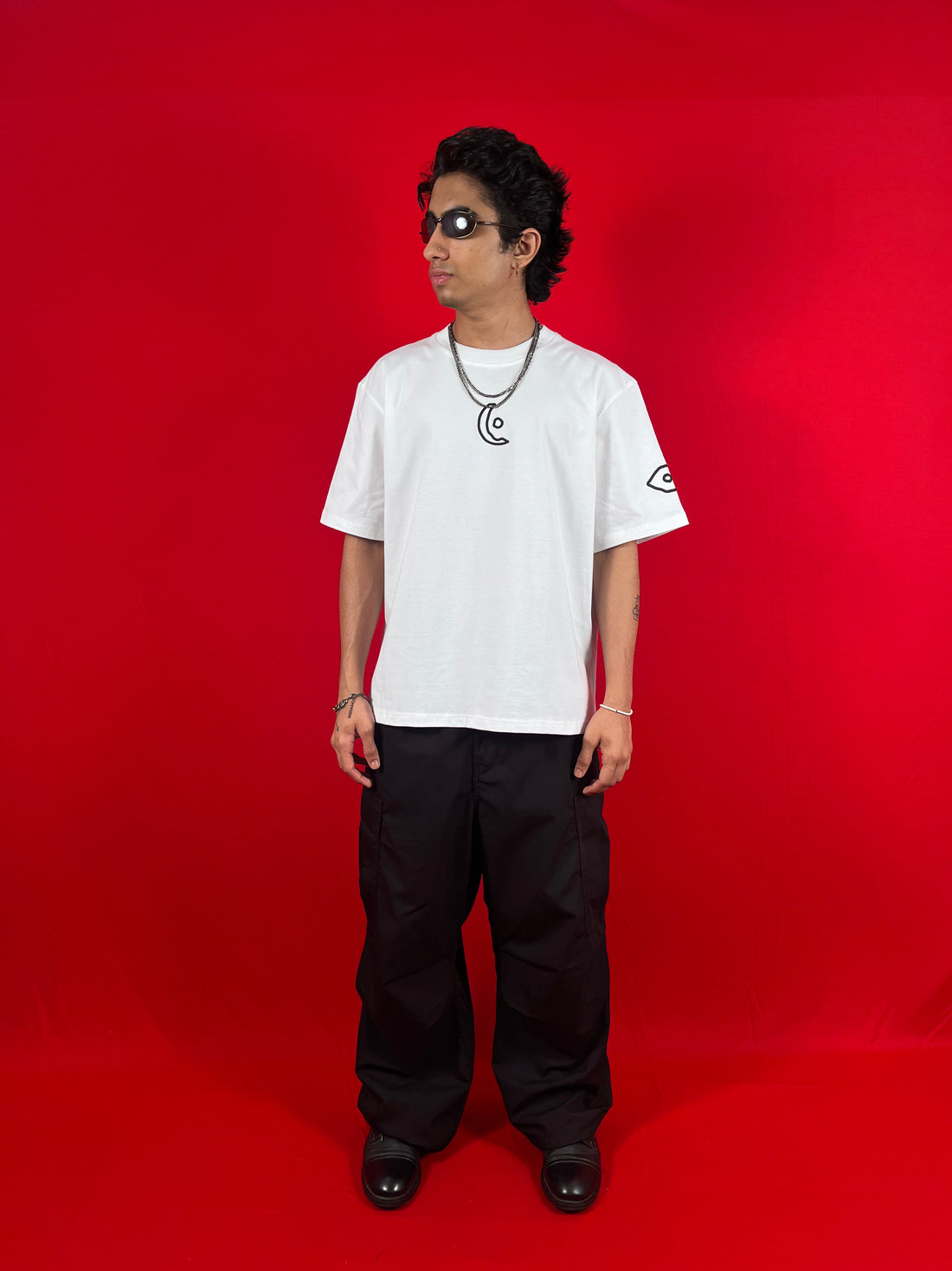 The Moonglow Tee - White