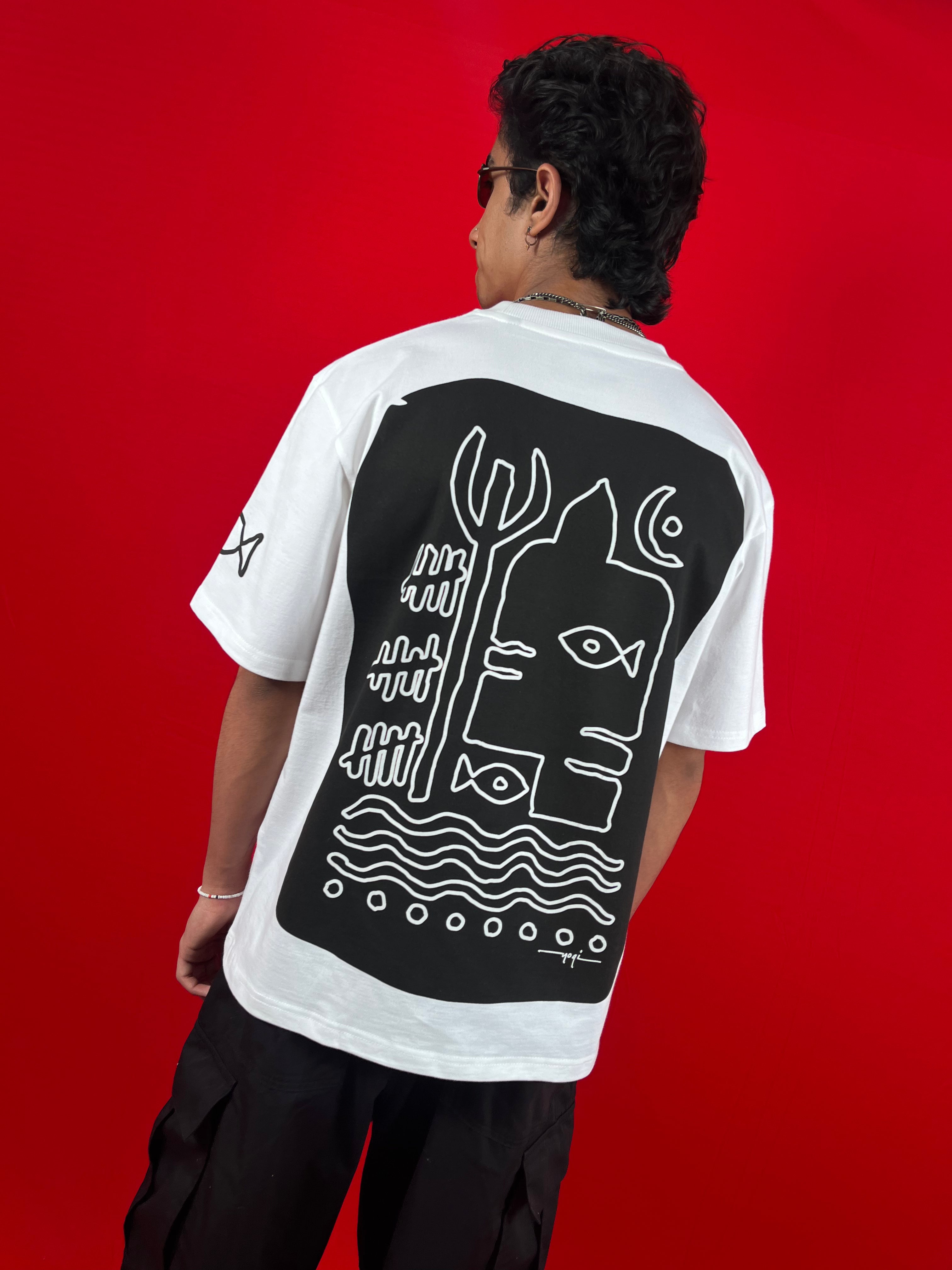 The Moonglow Tee - White