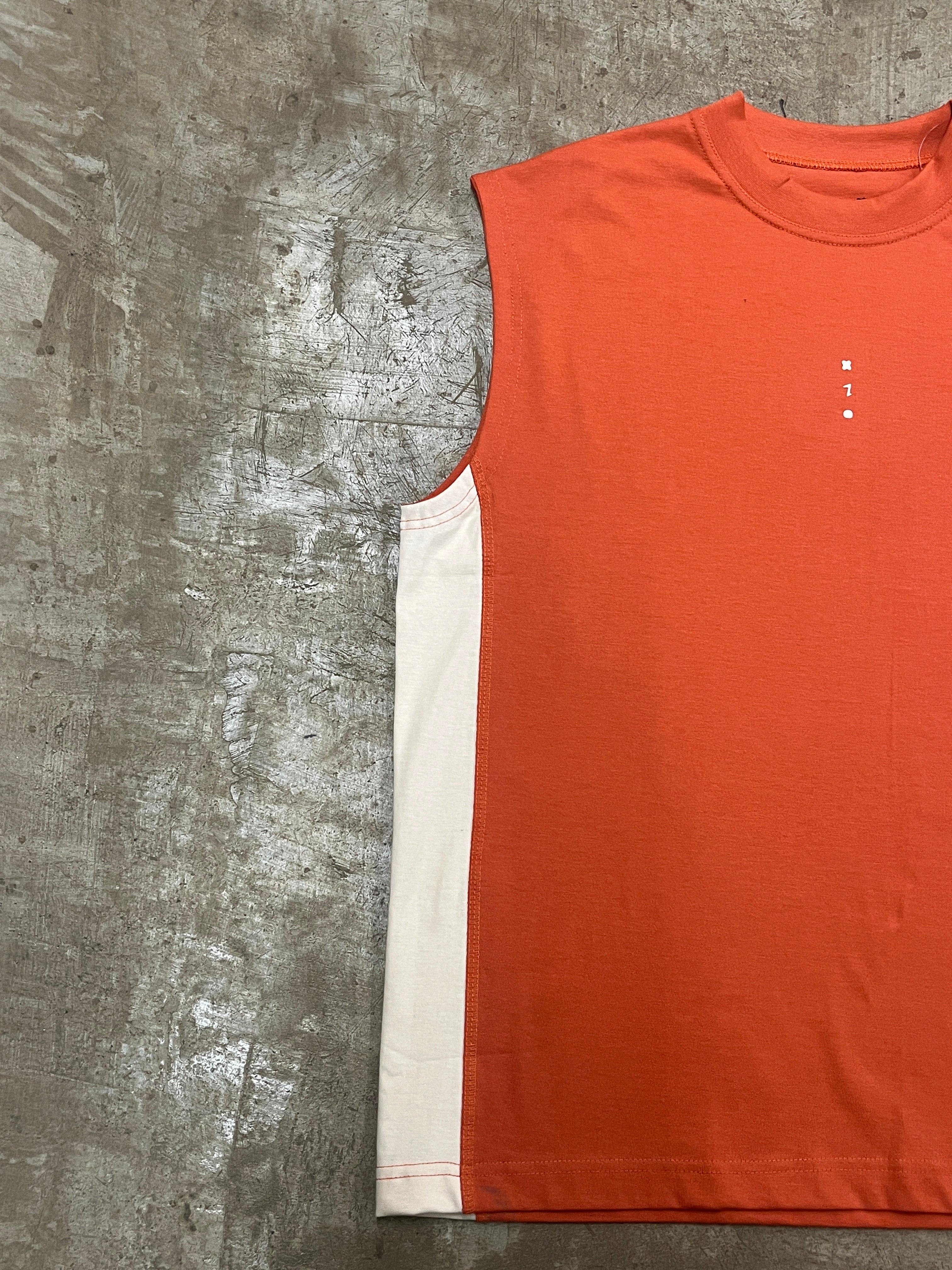 BINATE SLEEVELESS (ORANGE)