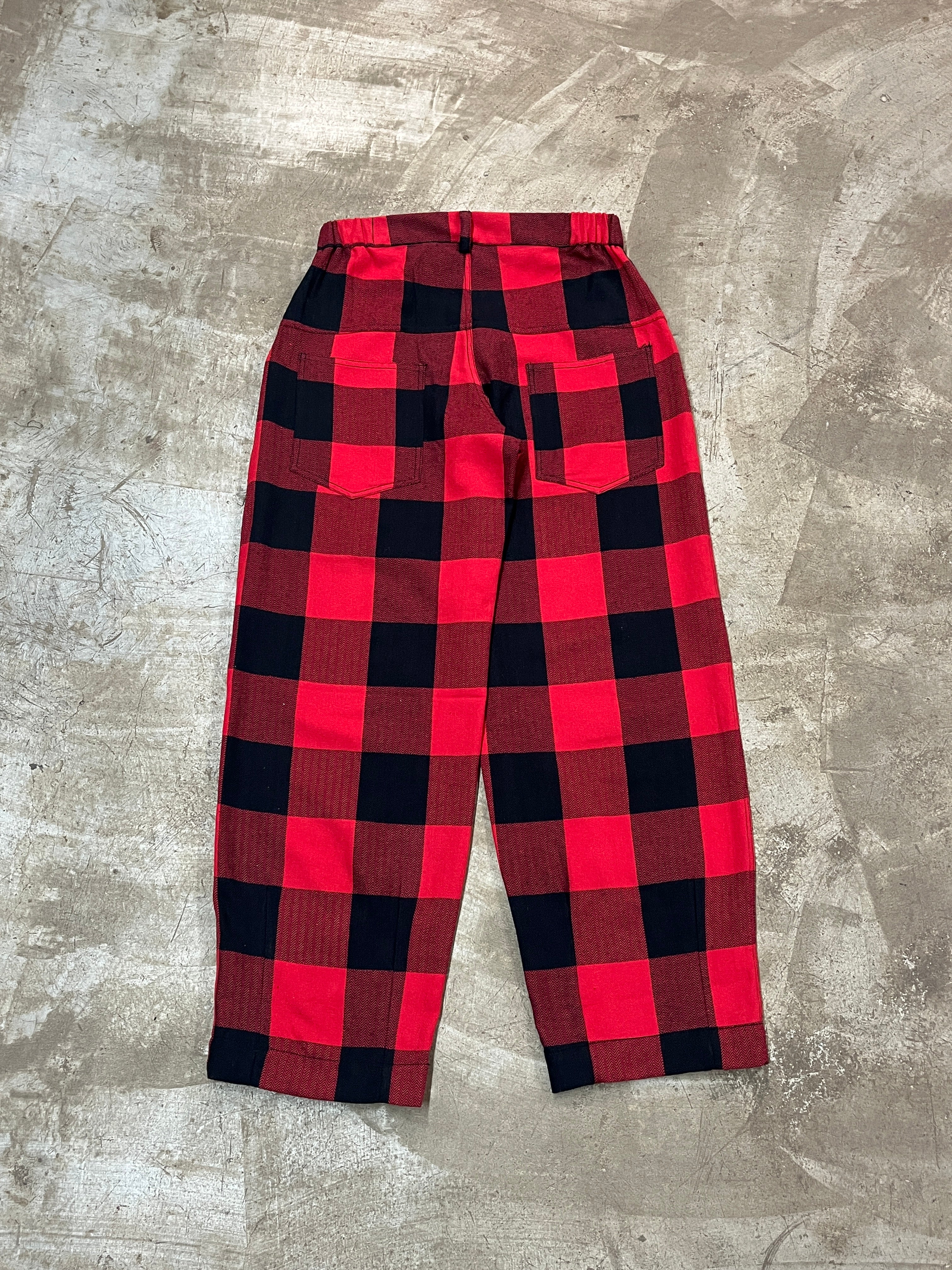 UG FLANNEL PANTS (RED)
