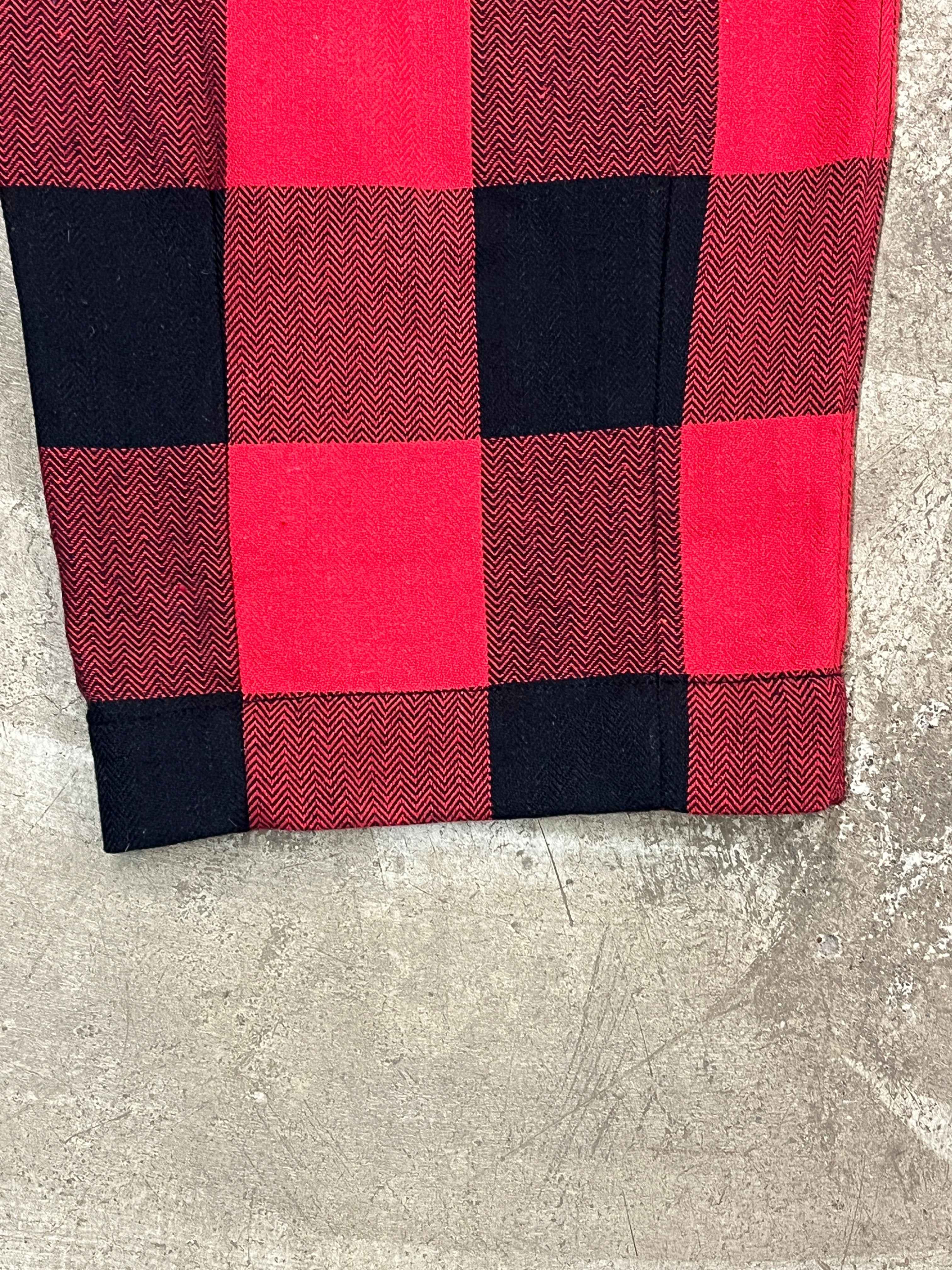 UG FLANNEL PANTS (RED)