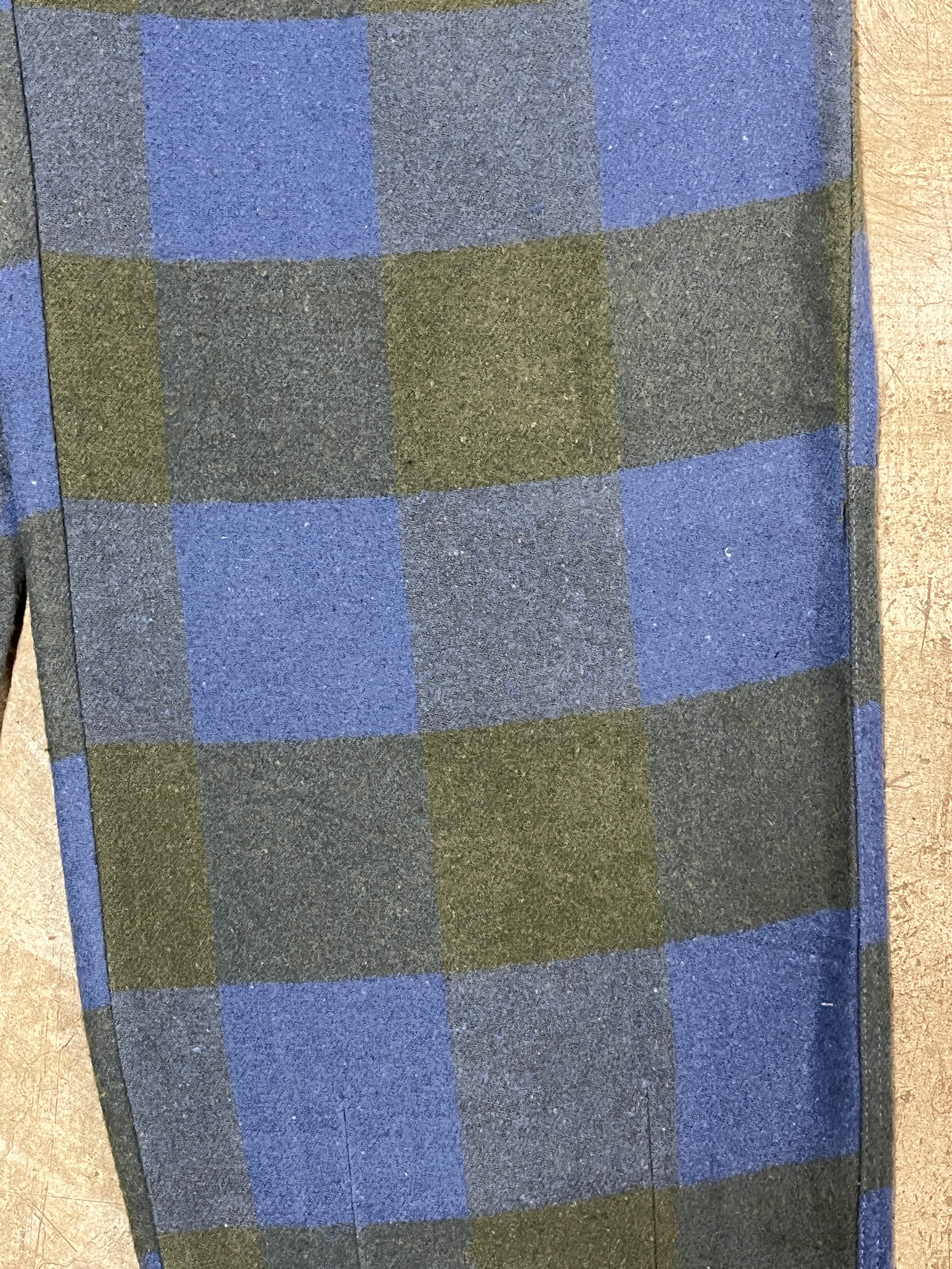 UG FLANNEL PANTS (BLUE & OLIVE)