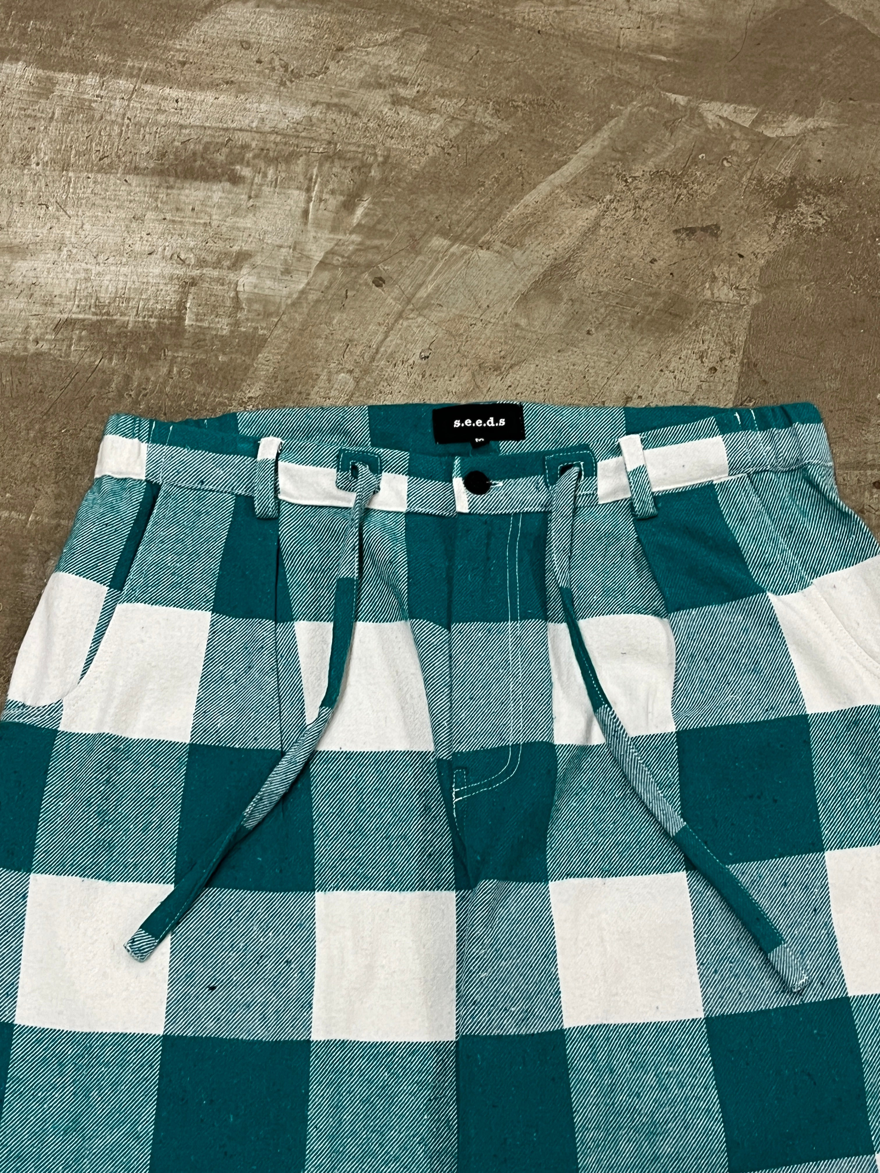 UG FLANNEL PANTS (GREEN)