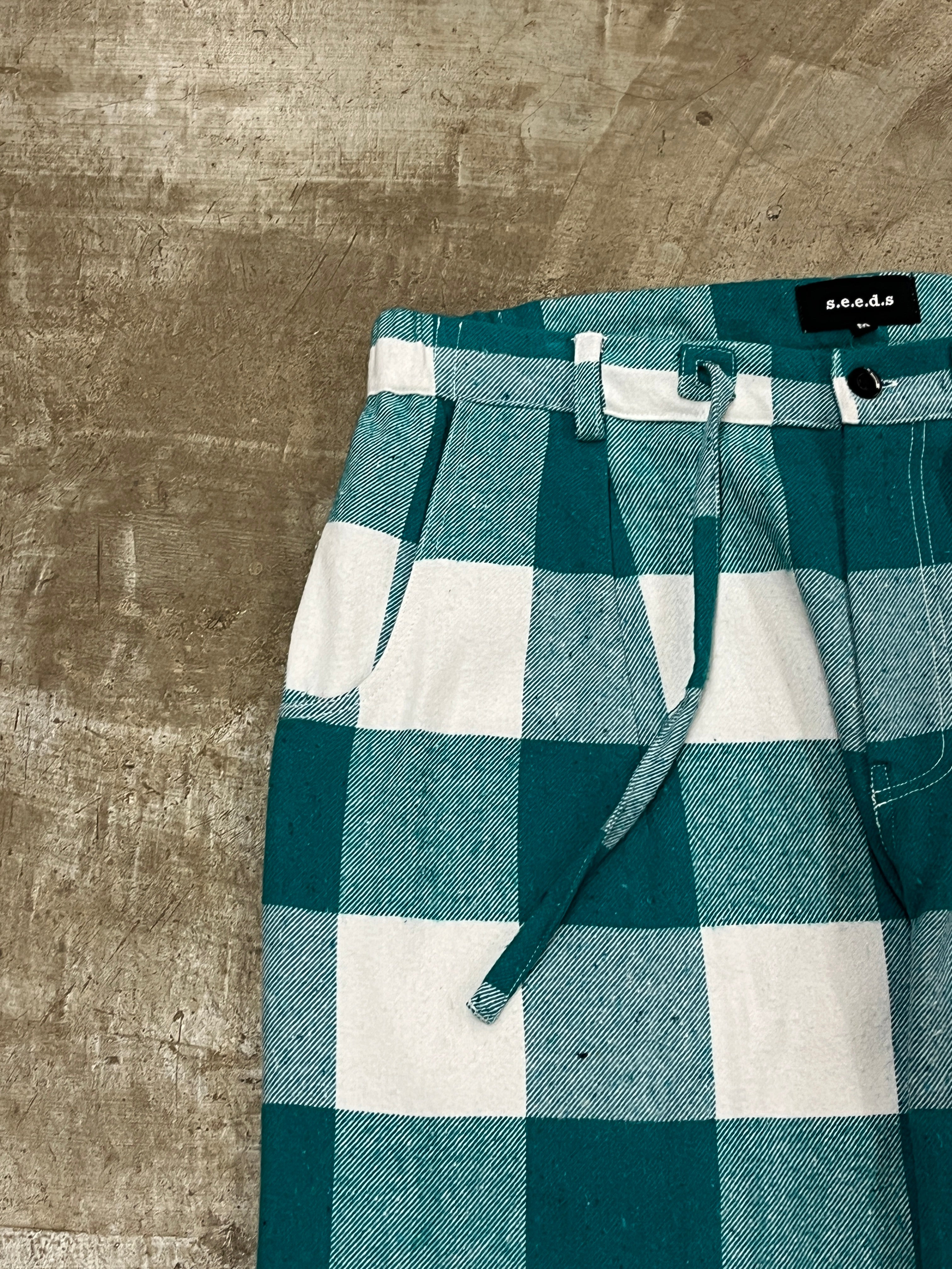 UG FLANNEL PANTS (GREEN)