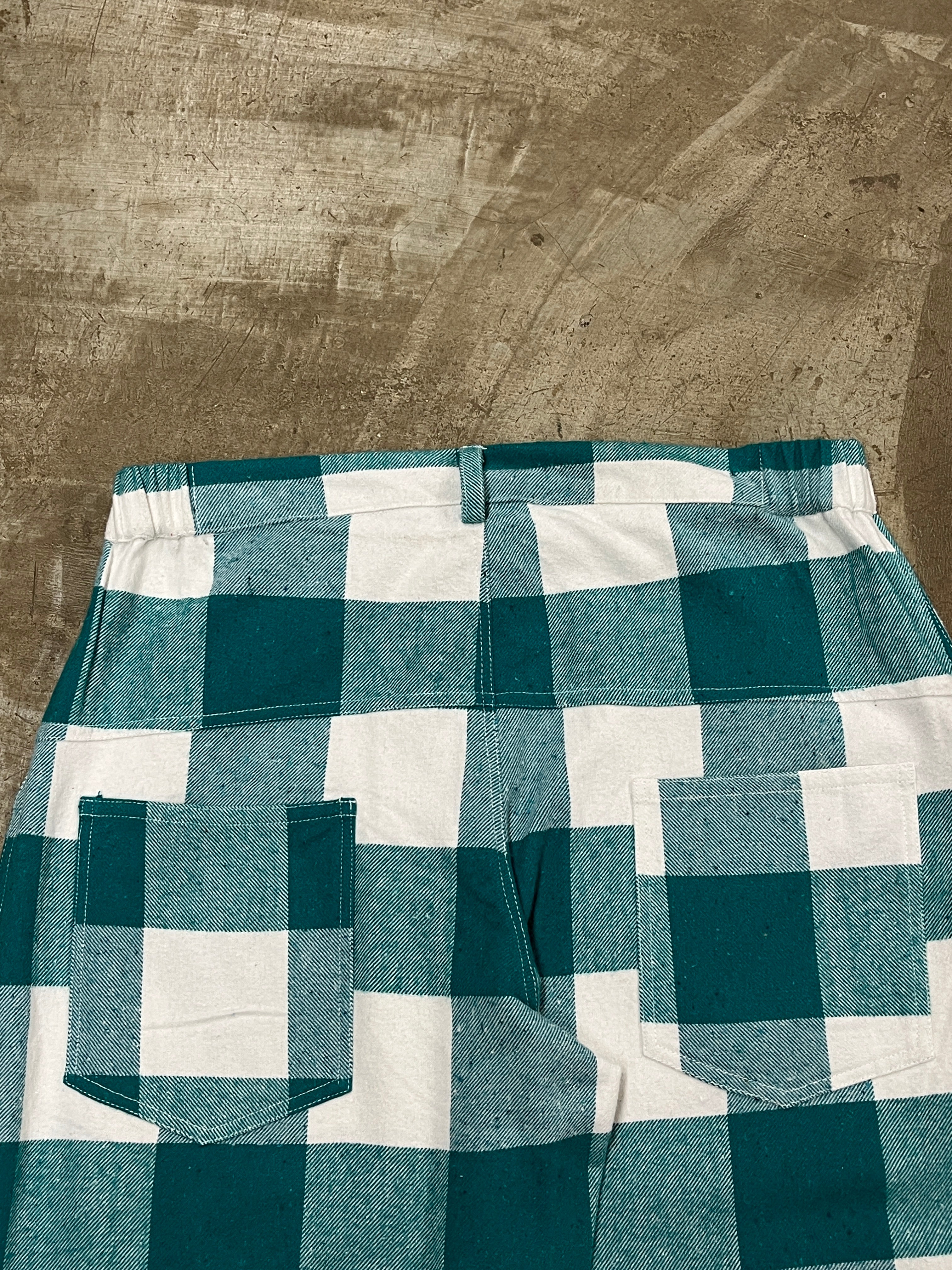 UG FLANNEL PANTS (GREEN)
