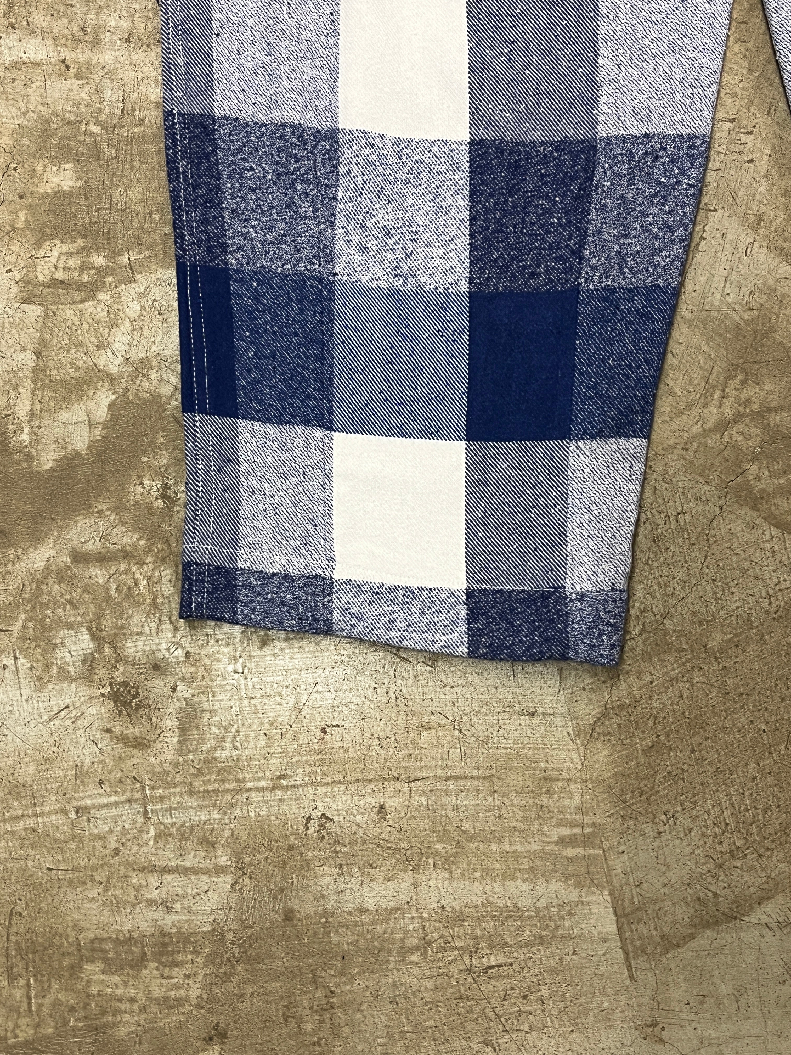 UG FLANNEL PANTS (BLUE & WHITE)