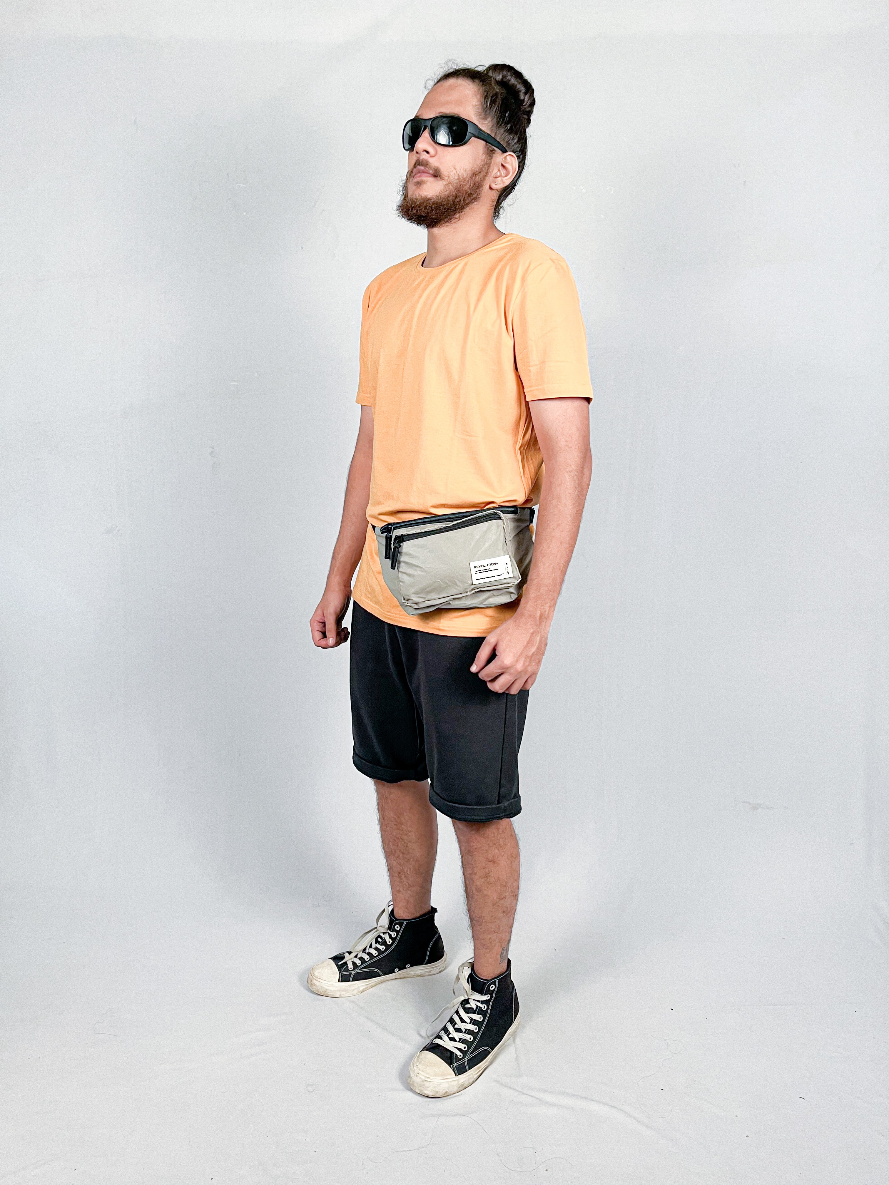 "Rev 1.0" Utility Waist Pouch (Cappuccino White)