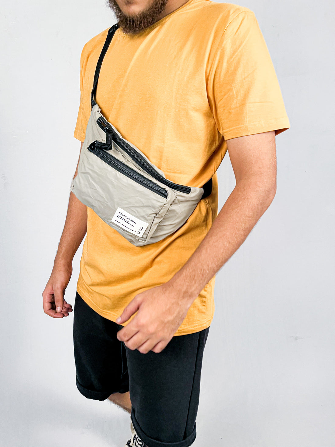 "Rev 1.0" Utility Waist Pouch (Cappuccino White)