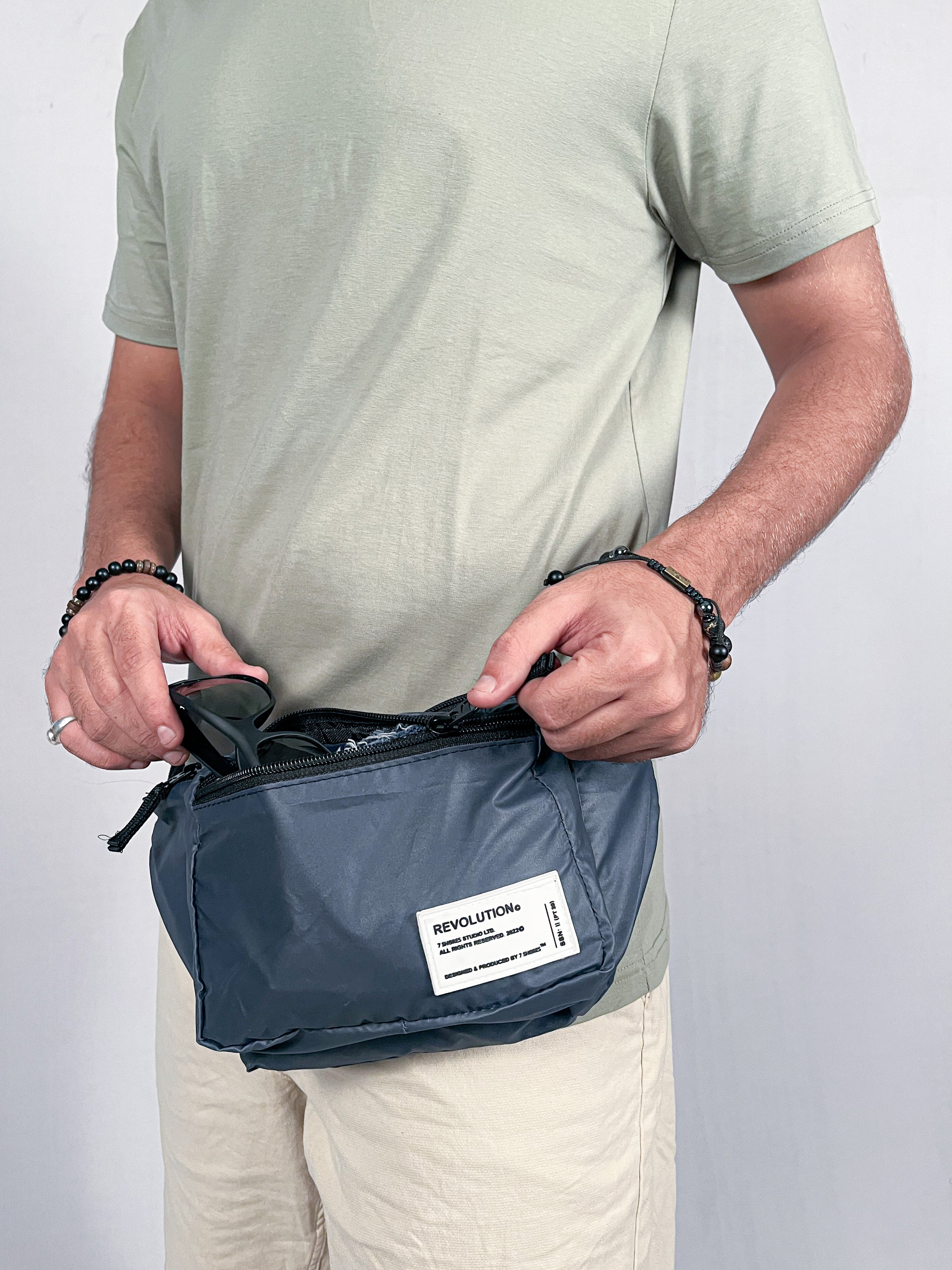 "Rev 1.0" Utility Waist Pouch (Deep Blue)