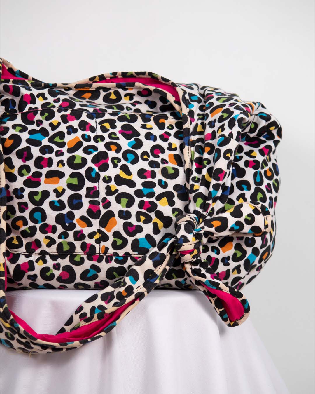 Rainbow Cheetah Handbag