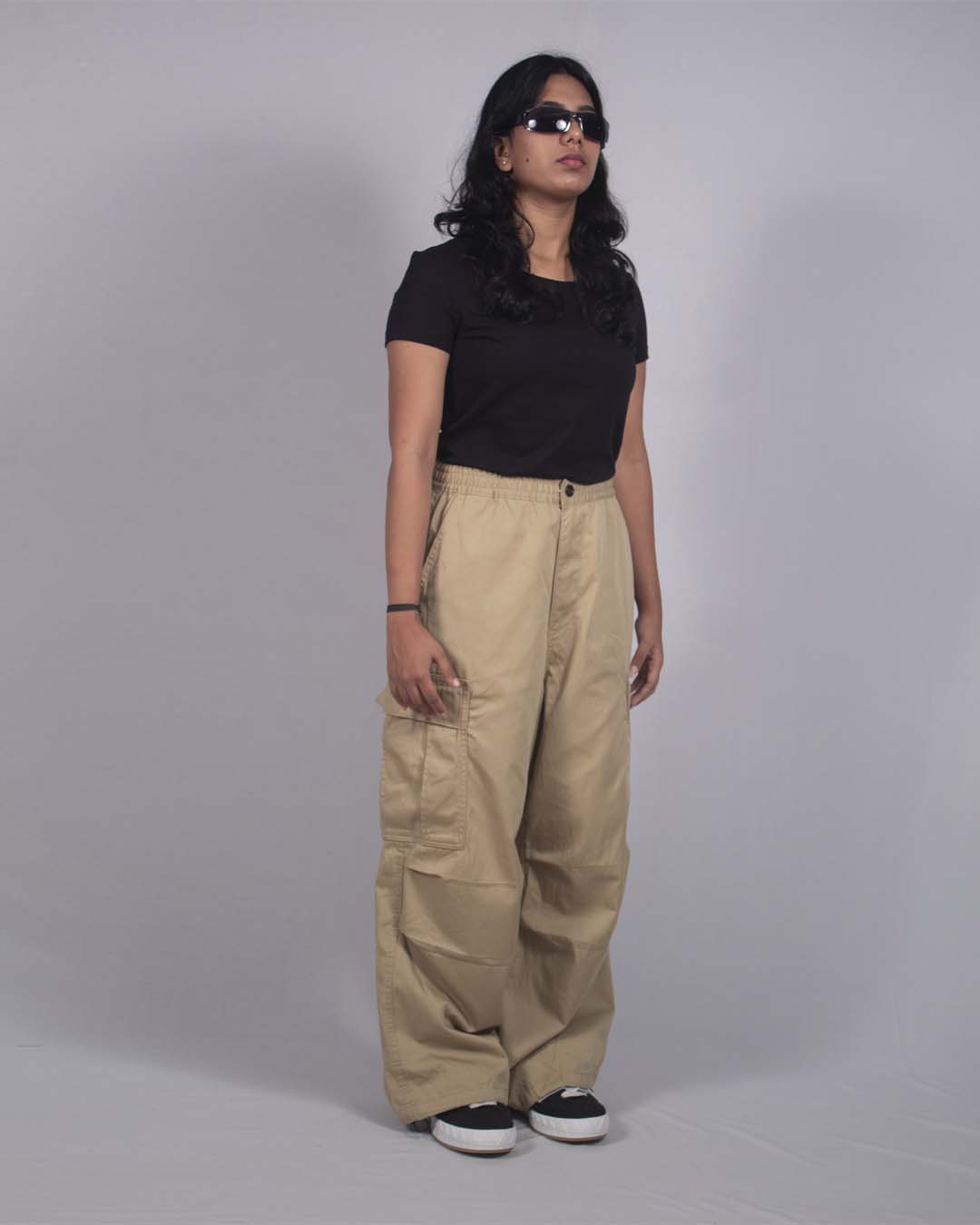 Lorin Gutierrez's Crop Top + Baggy Pants Outfits