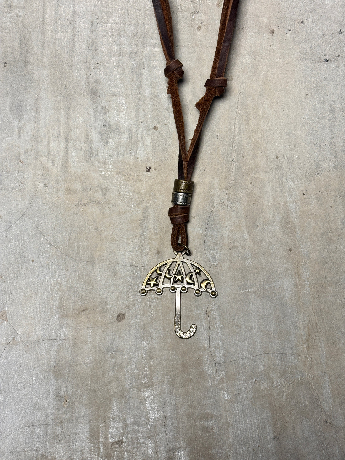 Silver Charm Umbrella Chain