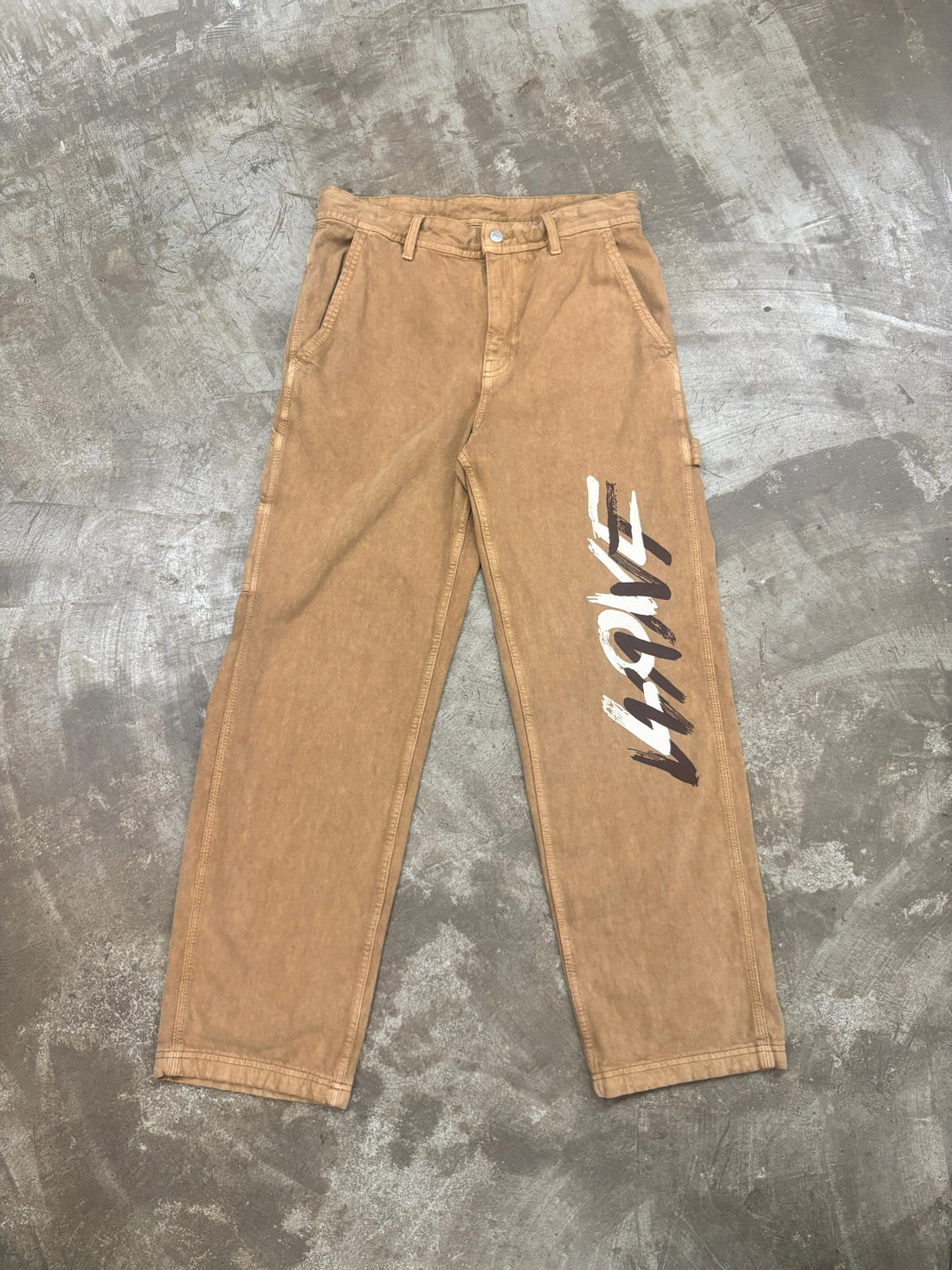 Printed Carpenter Pants