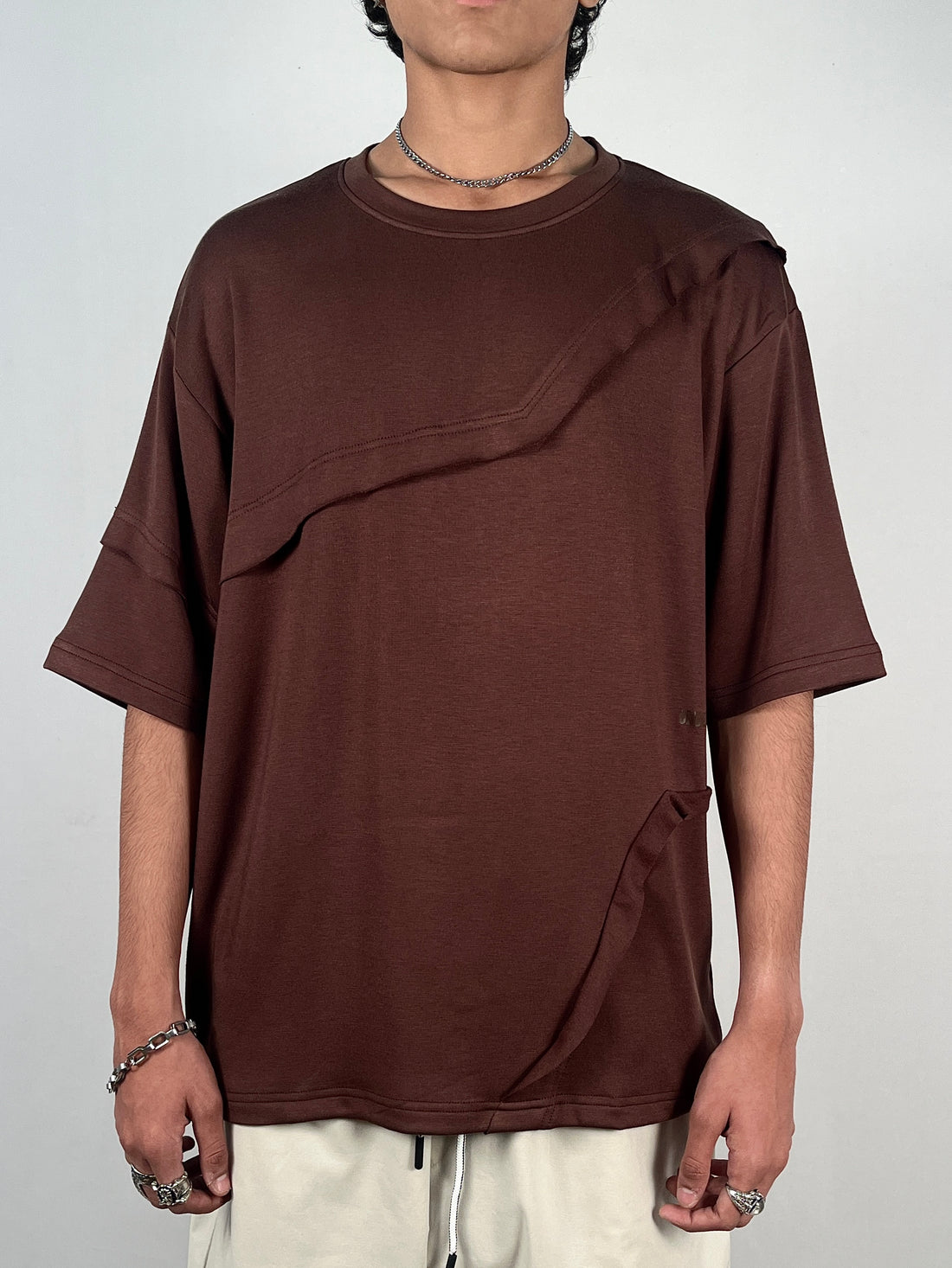 Fractured Tee (Brown)