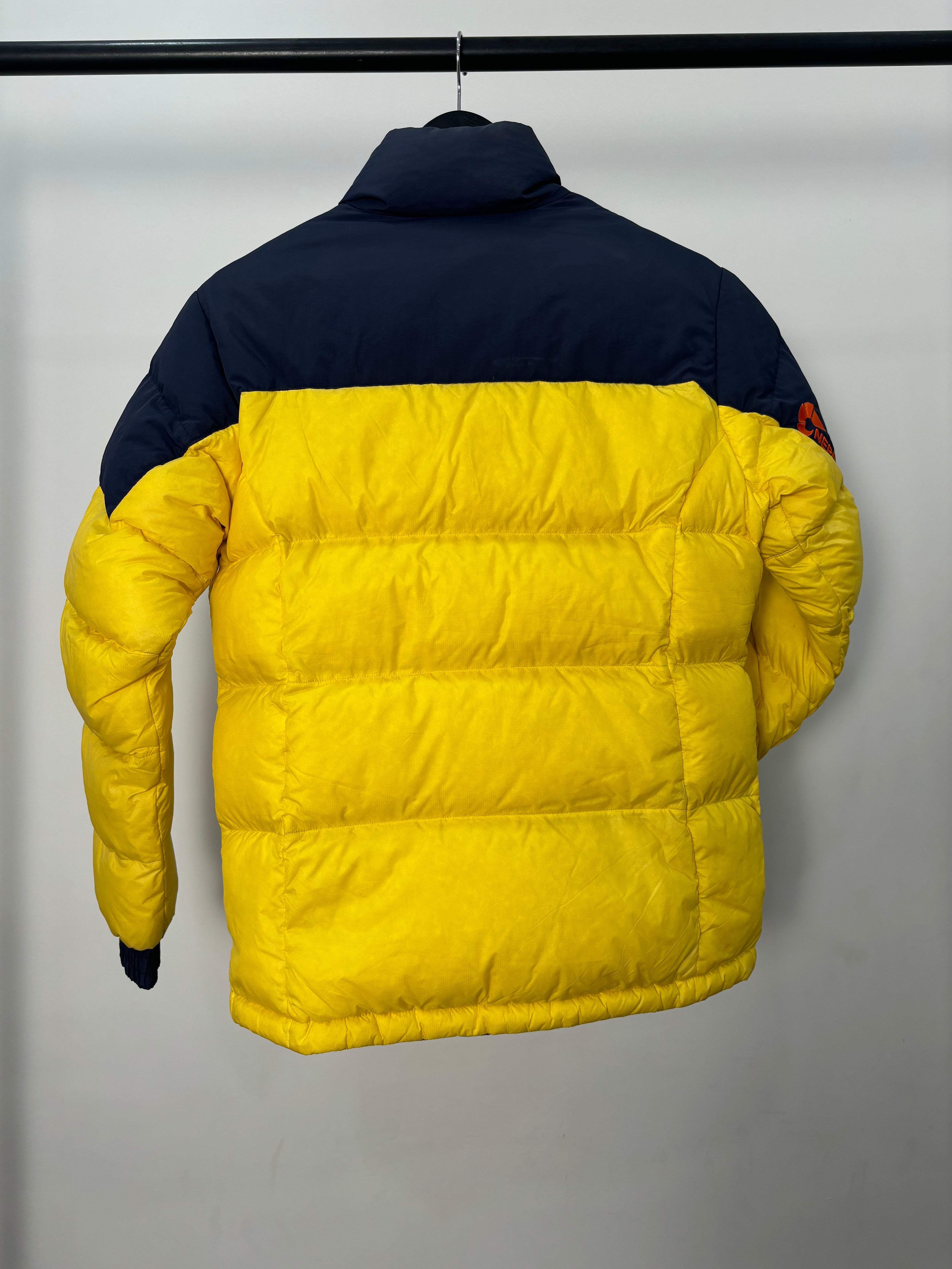 Nepa Yellow Blue Puffer Jacket