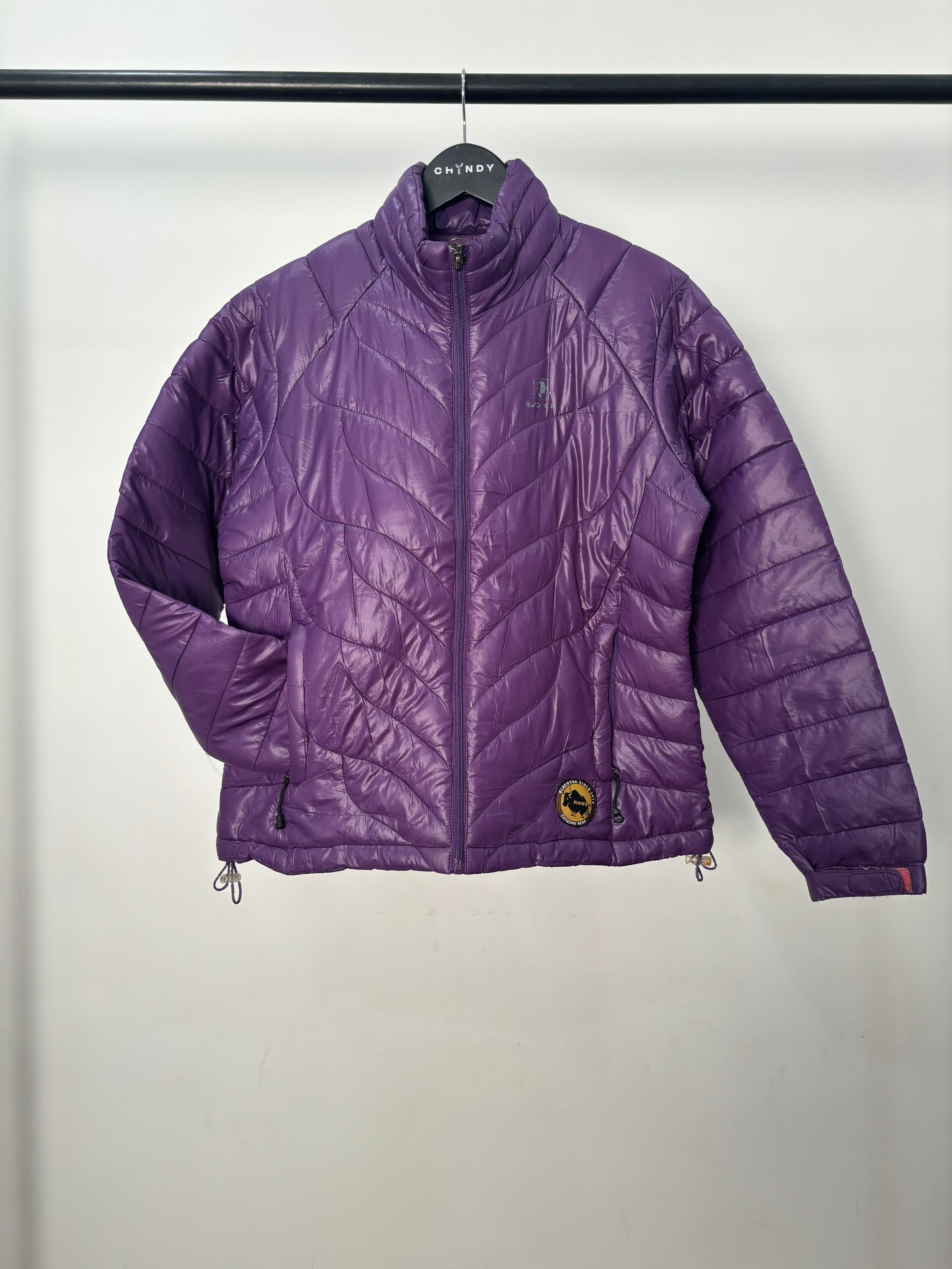 Black Yak Purple Puffer Jacket