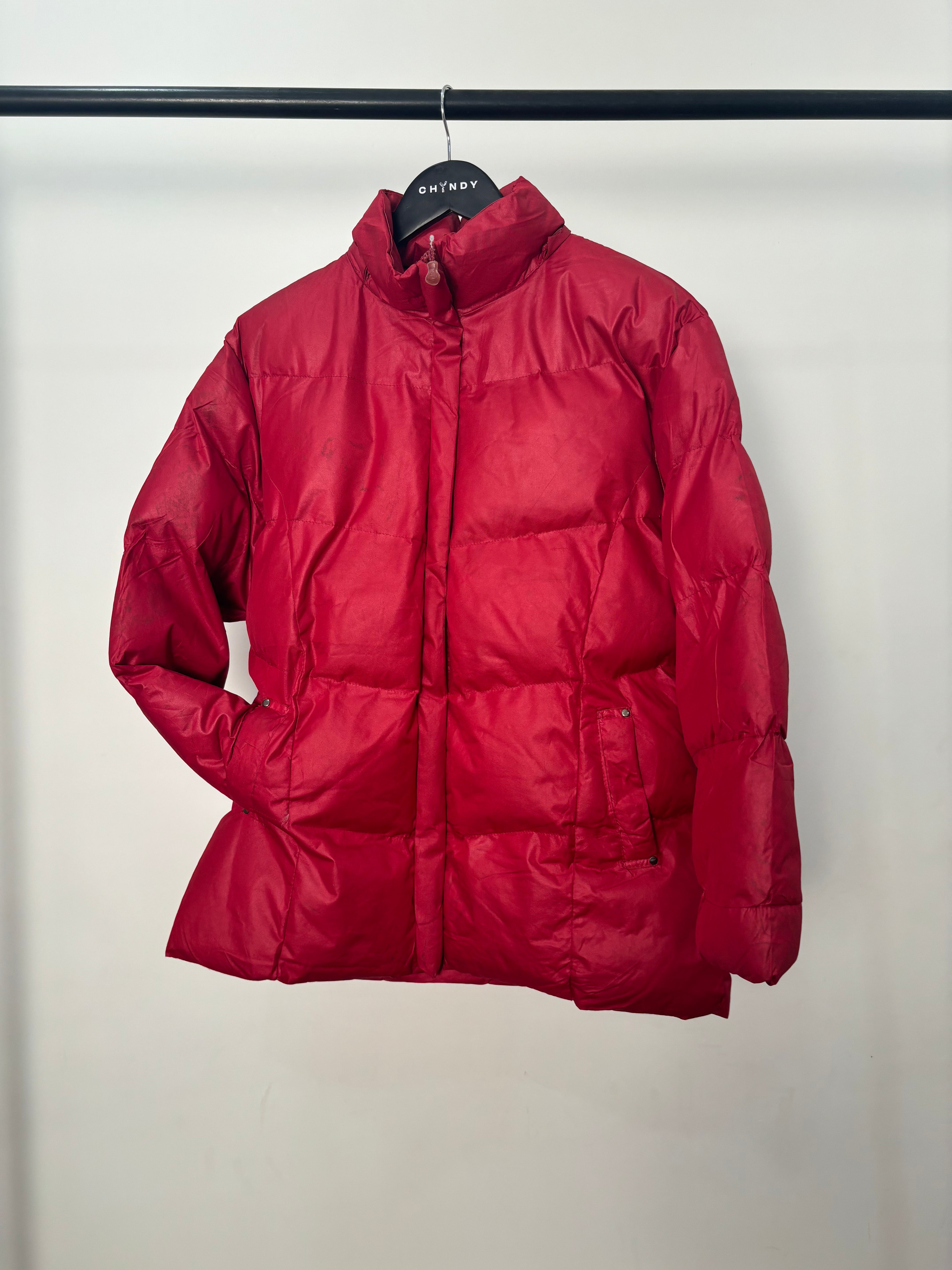 Maite Si Classic Red Puffer Jacket