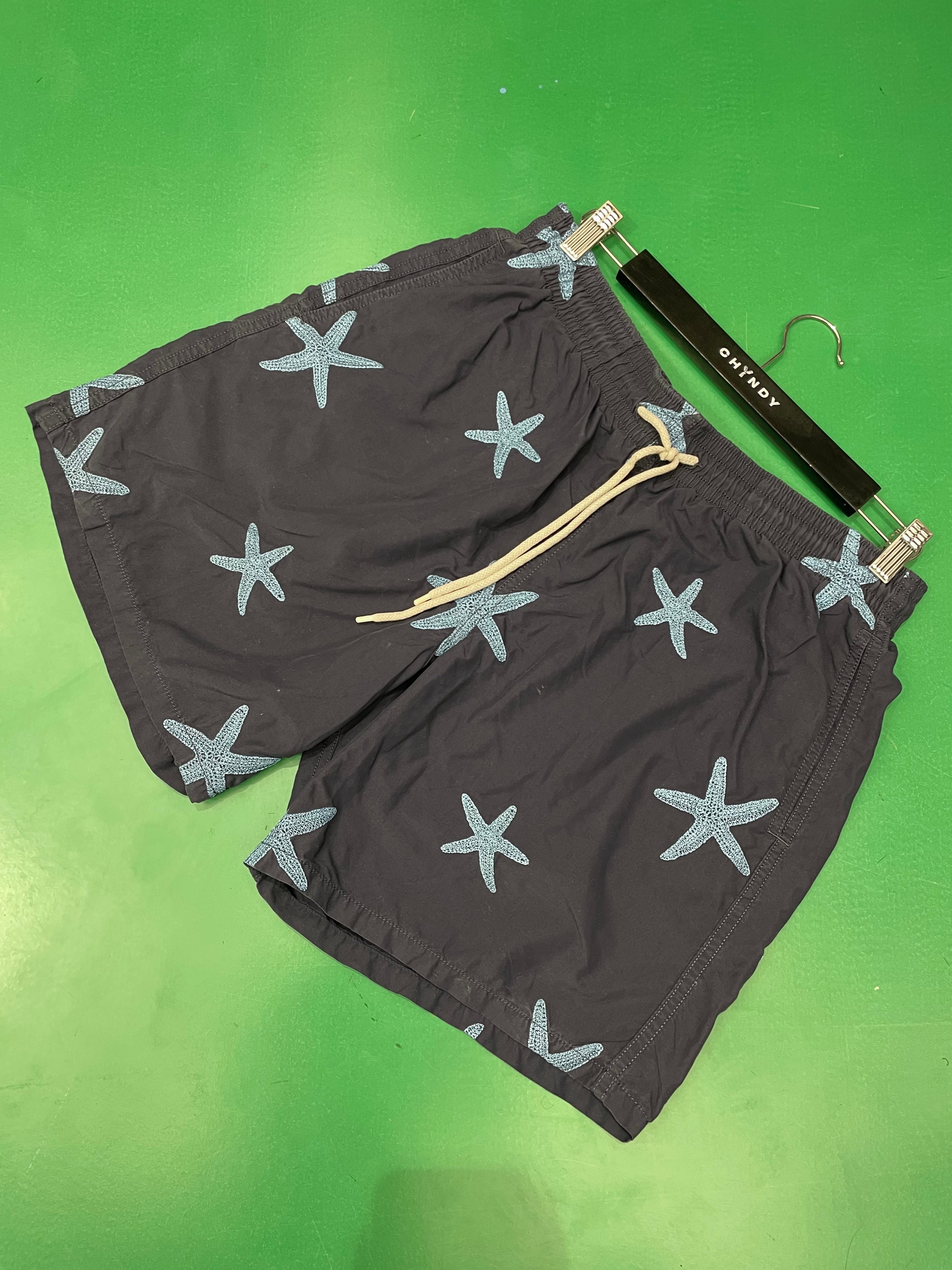 Strafish Embroidered Shorts