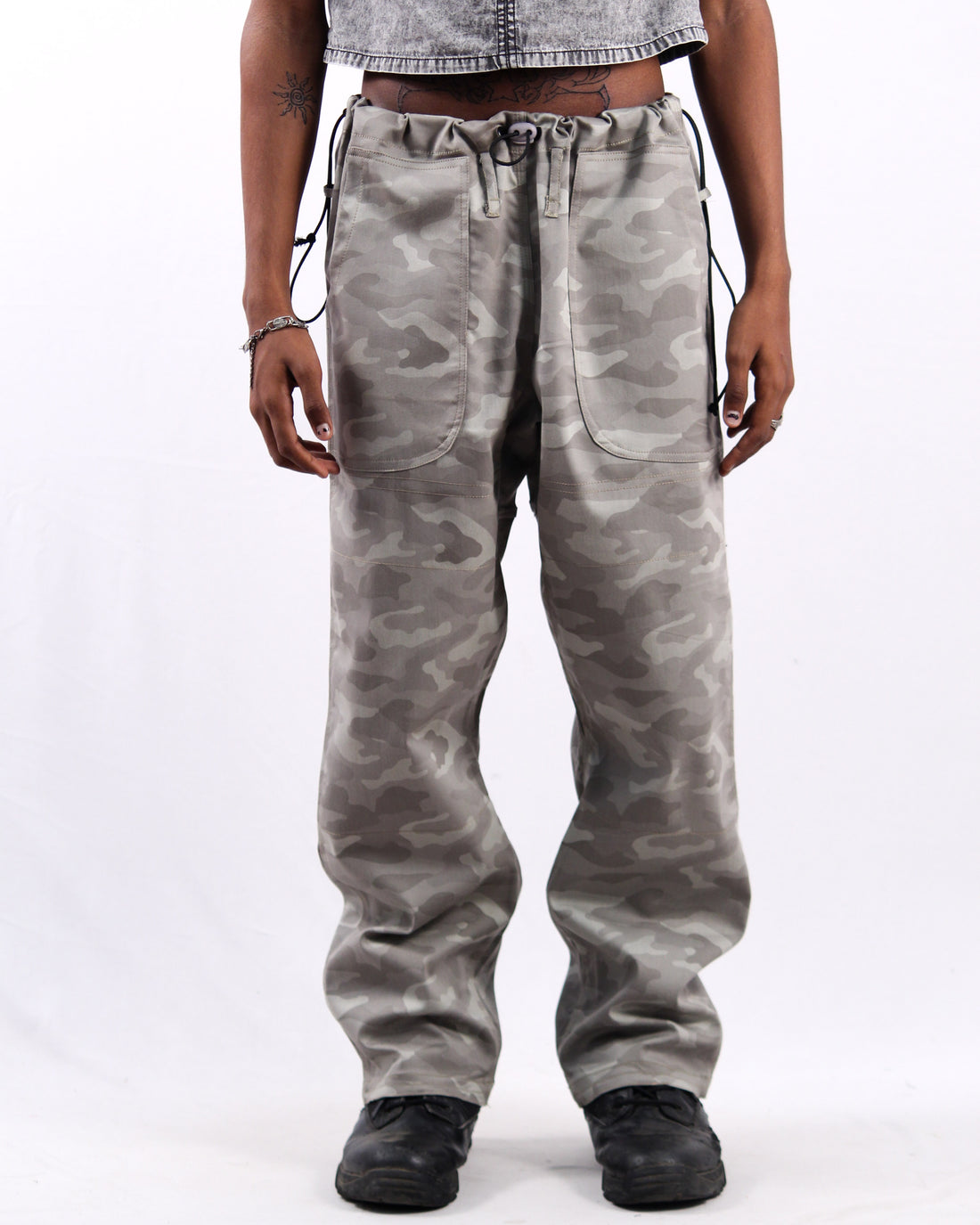 Stringer Pants - Grey Camo