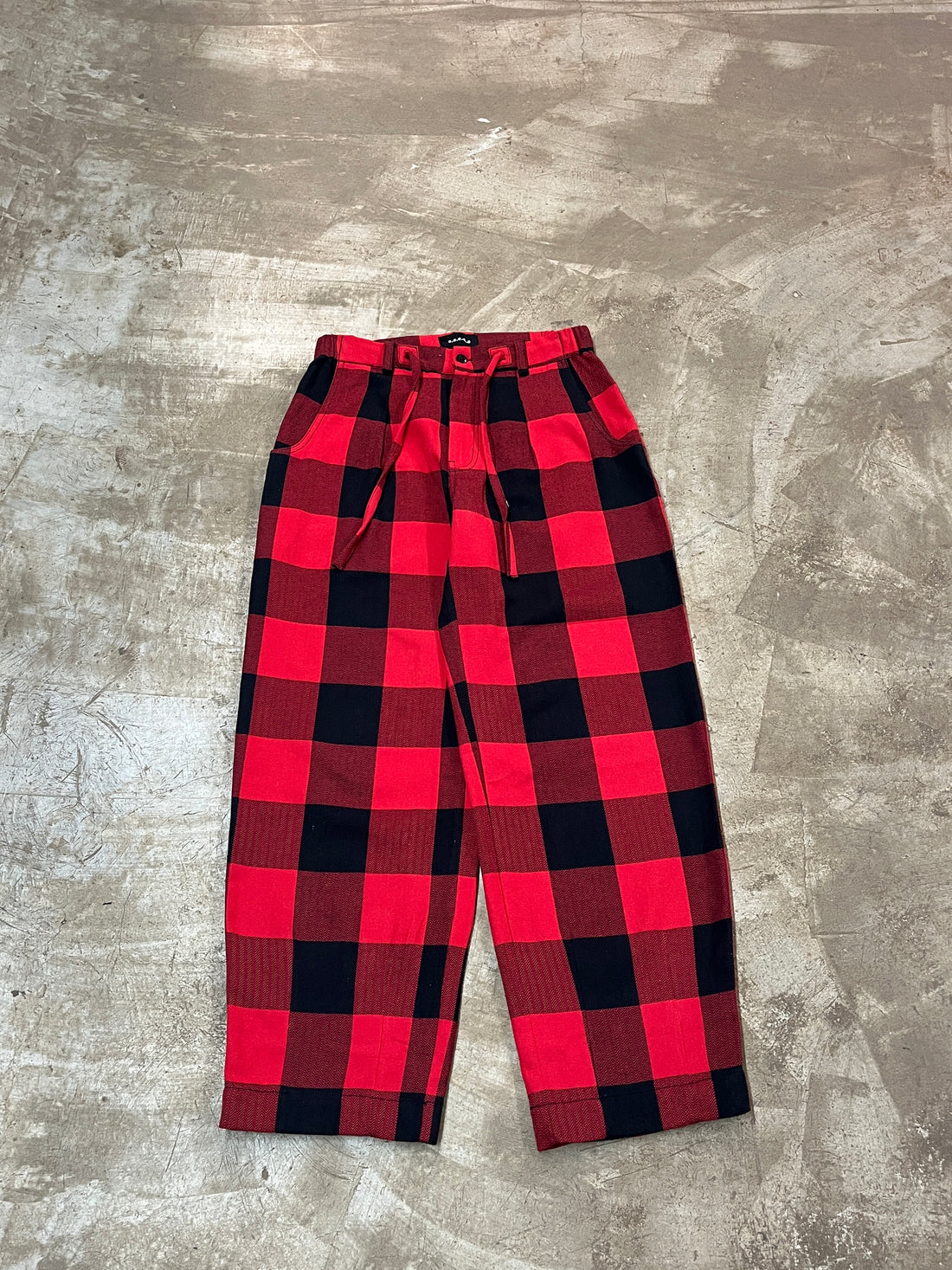 UG FLANNEL PANTS (RED)