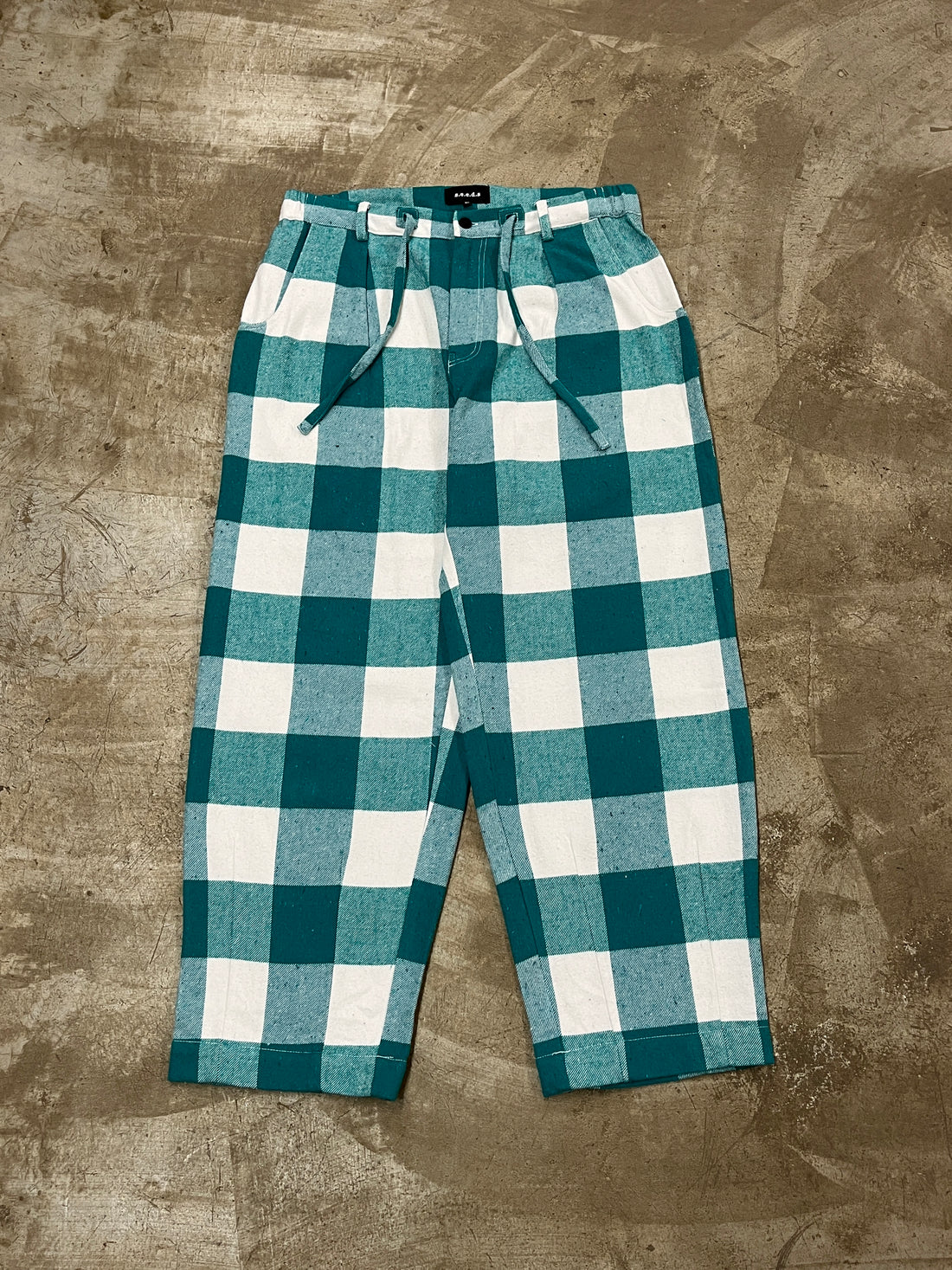 UG FLANNEL PANTS (GREEN)
