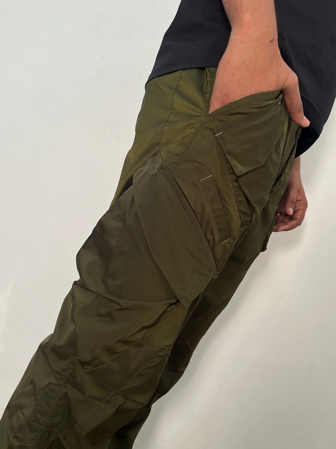 Hexa pocket pants - Olive Green