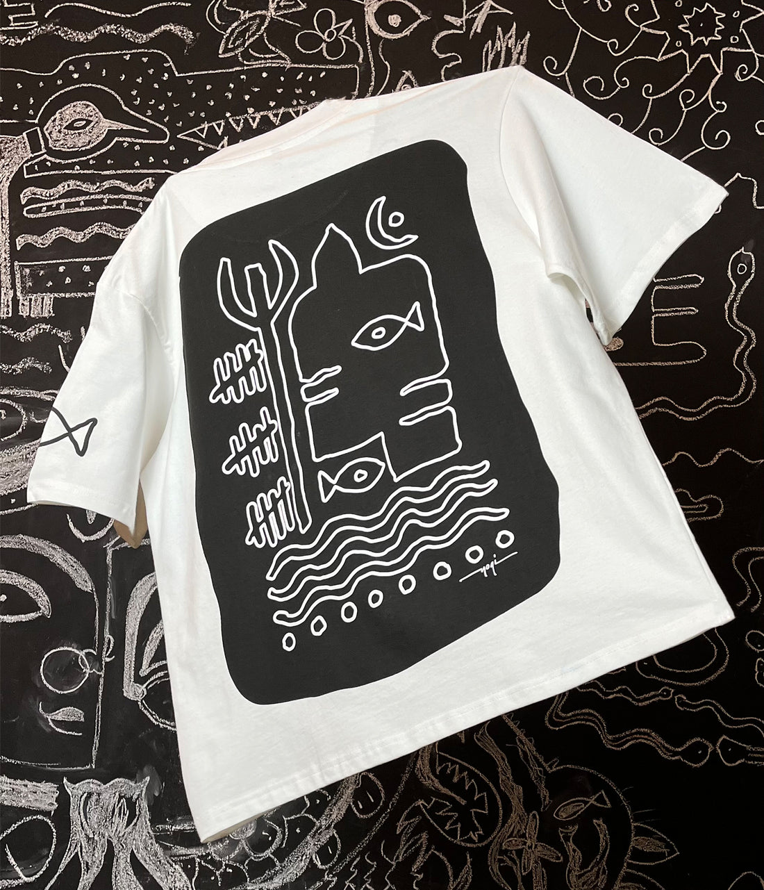 The Moonglow Tee - White