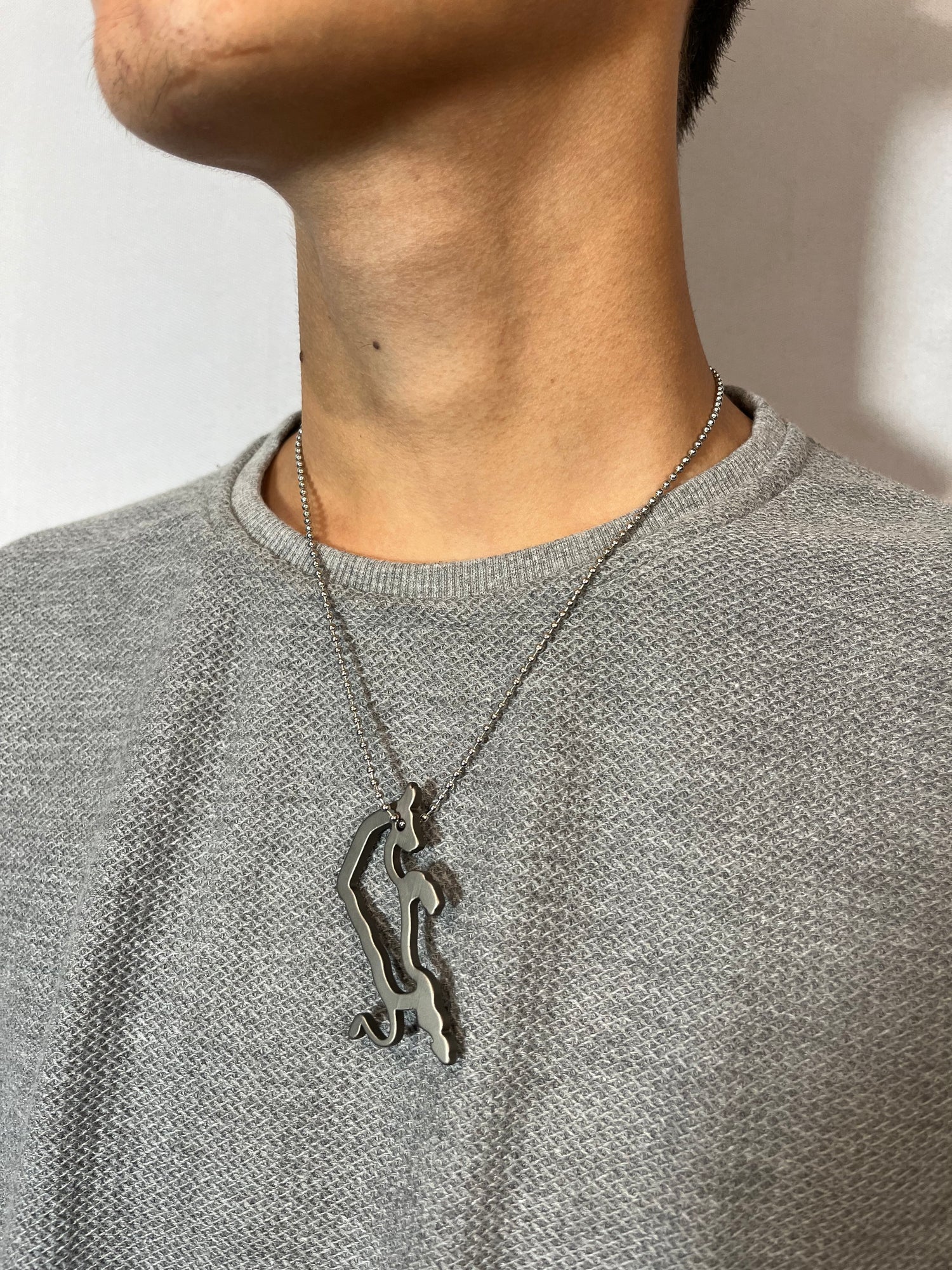 Bull Side Up Necklace