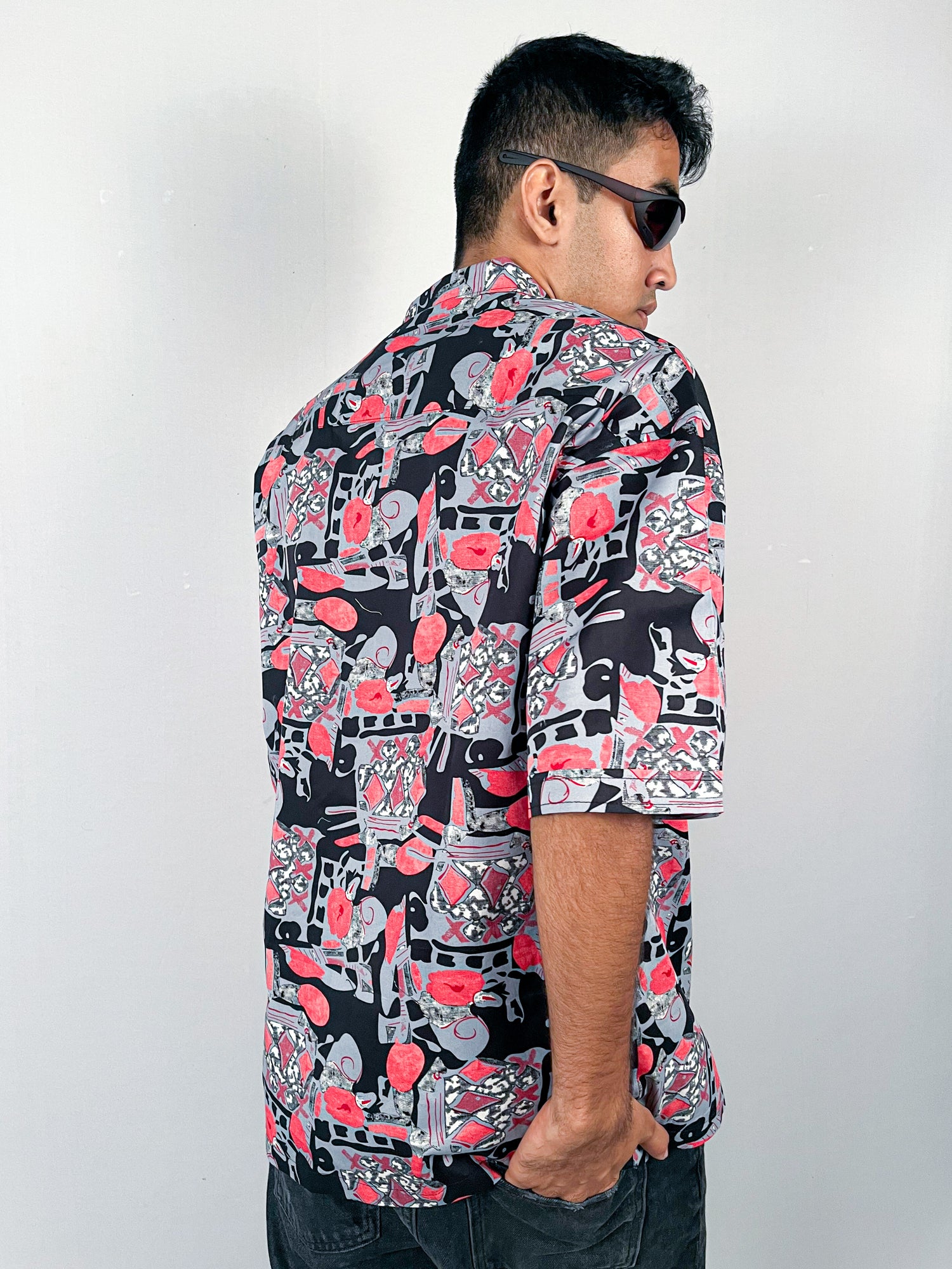 &quot;Abstract Duology &quot; Oversized Shirt